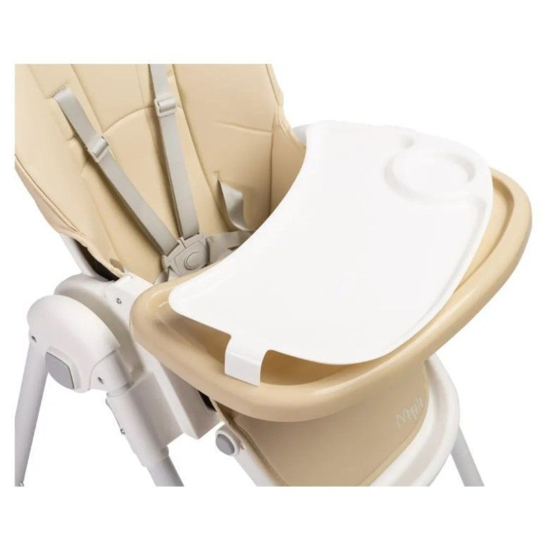 Стільчик для годування Caretero Megalo Beige