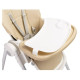 Стільчик для годування Caretero Megalo Beige