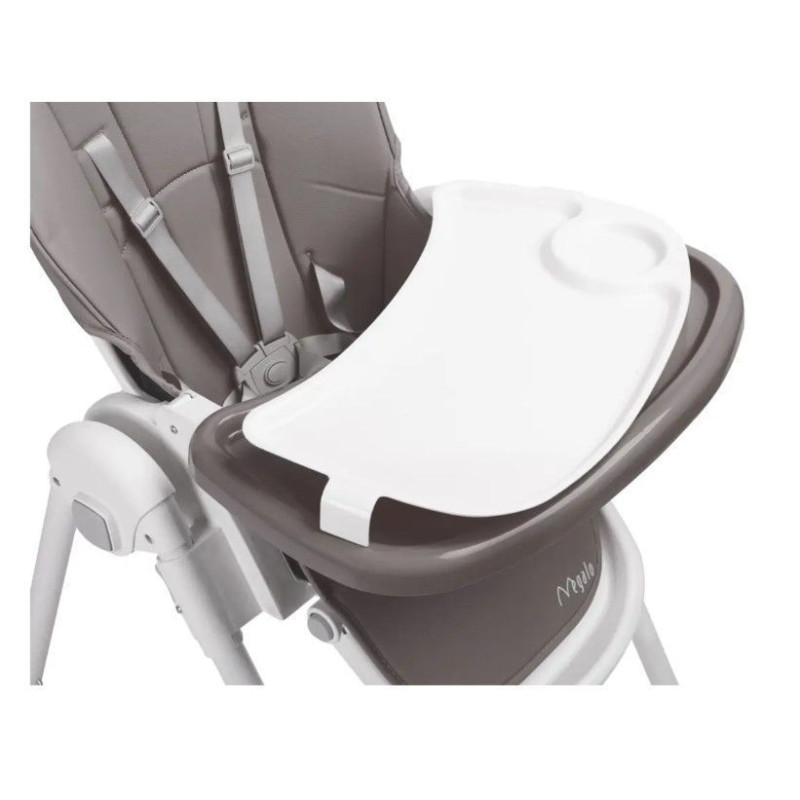 Стільчик для годування Caretero Megalo Dark Grey