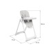 Стільчик для годування Caretero Megalo Light Grey