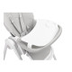 Стільчик для годування Caretero Megalo Light Grey