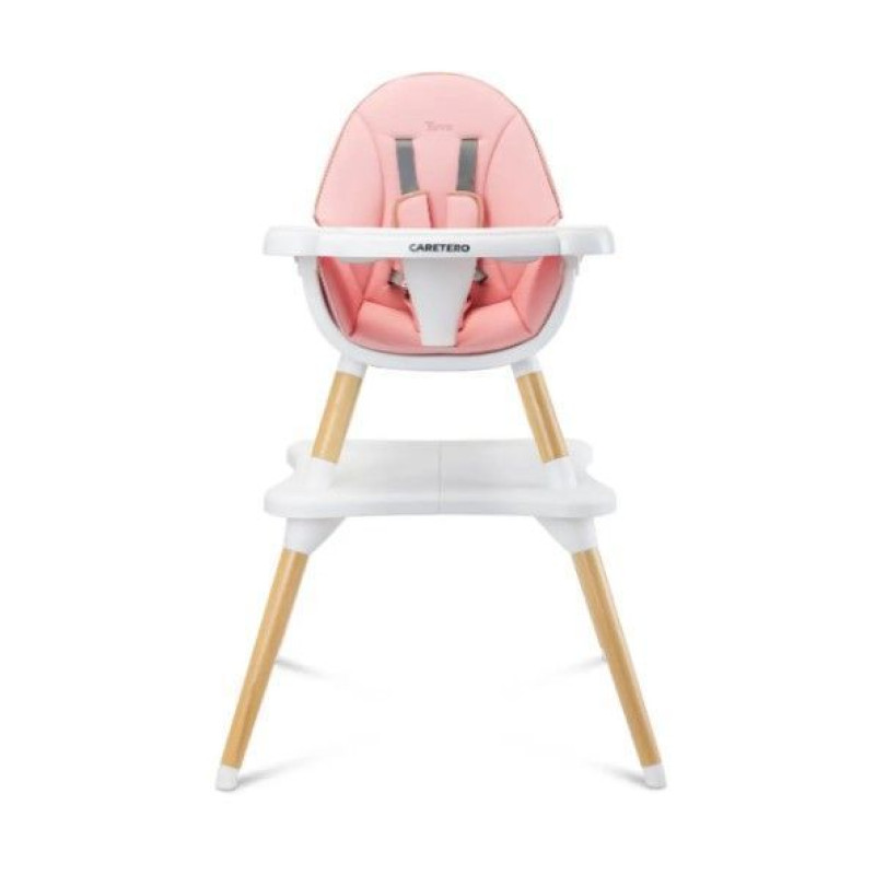 Стільчик для годування Caretero Tuva Pink