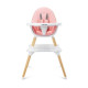 Стільчик для годування Caretero Tuva Pink