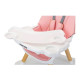 Стільчик для годування Caretero Tuva Pink