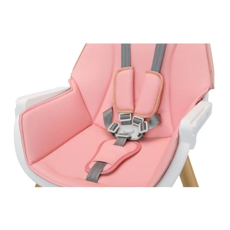 Стільчик для годування Caretero Tuva Pink