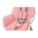 Стільчик для годування Caretero Tuva Pink