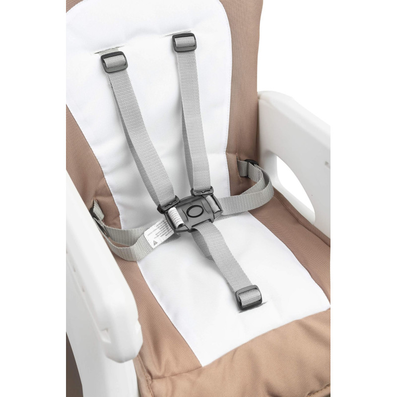 Стільчик трансформер для годування Caretero Homee Brown