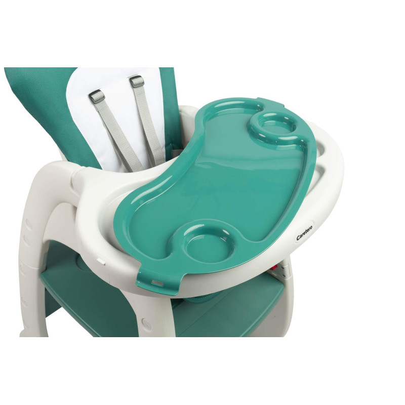 Стільчик трансформер для годування Caretero Homee Green