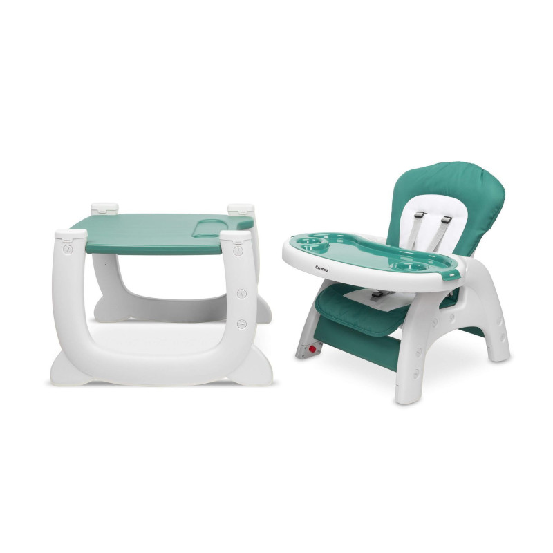 Стільчик трансформер для годування Caretero Homee Green