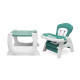 Стільчик трансформер для годування Caretero Homee Green