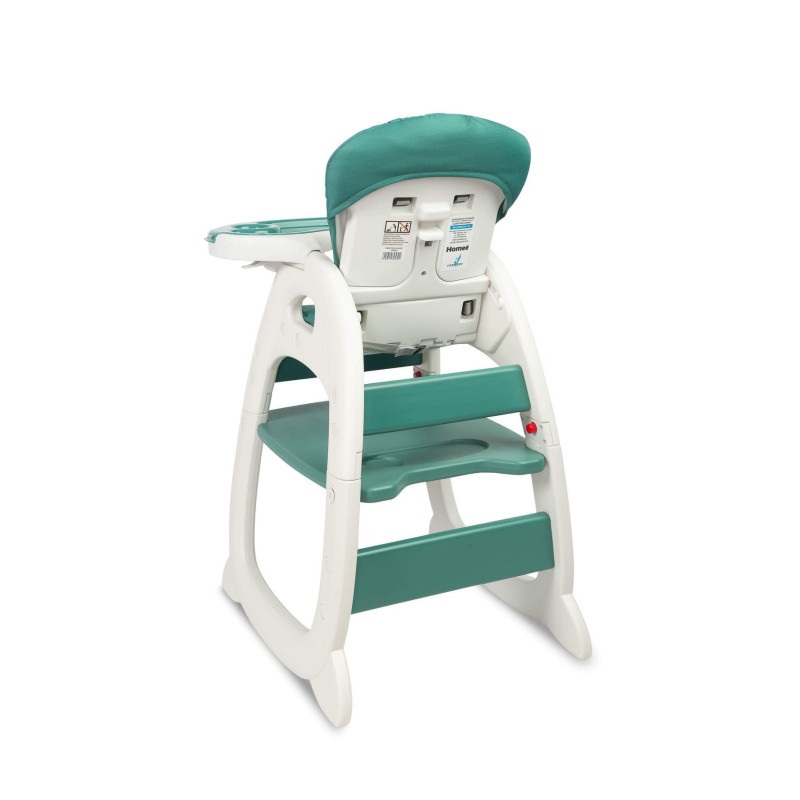 Стільчик трансформер для годування Caretero Homee Green
