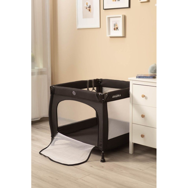 Манеж Caretero Quadra Black