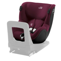 Автокрісло BRITAX-ROMER DUALFIX iSENSE Burgundy Red