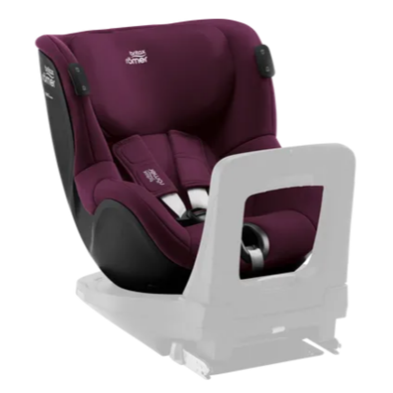 Автокрісло BRITAX-ROMER DUALFIX iSENSE Burgundy Red