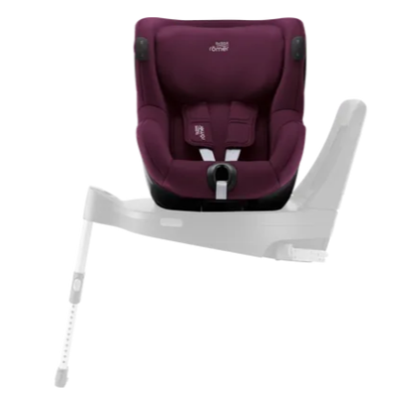 Автокрісло BRITAX-ROMER DUALFIX iSENSE Burgundy Red