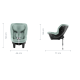 Автокрісло BRITAX-ROMER MAX-SAFE PRO Jade Green