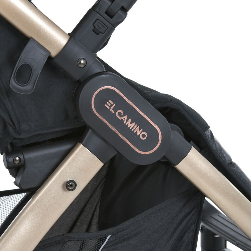 Коляска дитяча ElCamino ME 1053G-2 DYNAMIC PRO Special Black