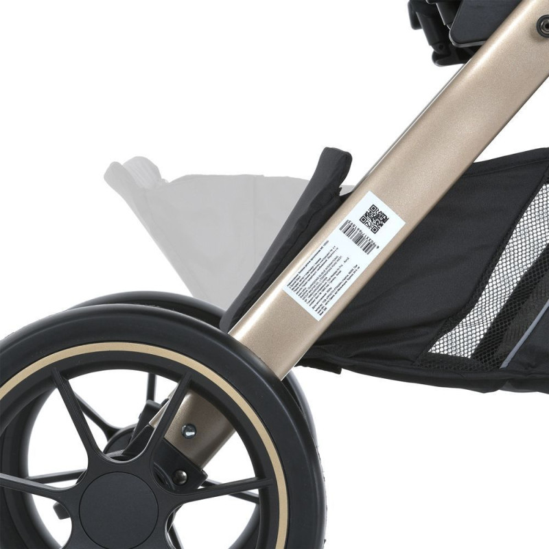 Коляска дитяча ElCamino ME 1053G-2 DYNAMIC PRO Special Black