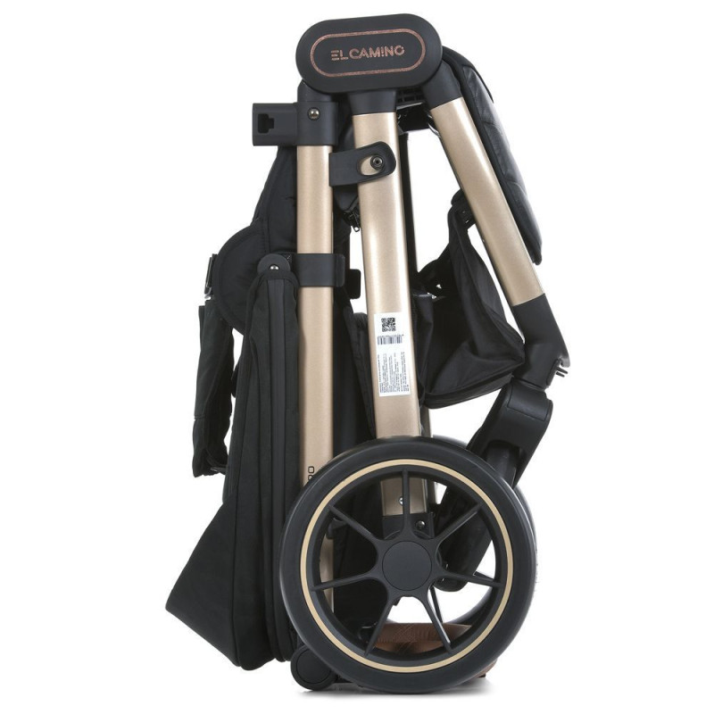 Коляска дитяча ElCamino ME 1053G-2 DYNAMIC PRO Special Black