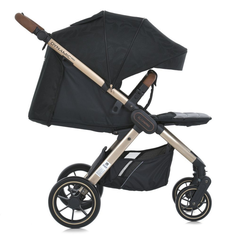 Коляска дитяча ElCamino ME 1053G-2 DYNAMIC PRO Special Black
