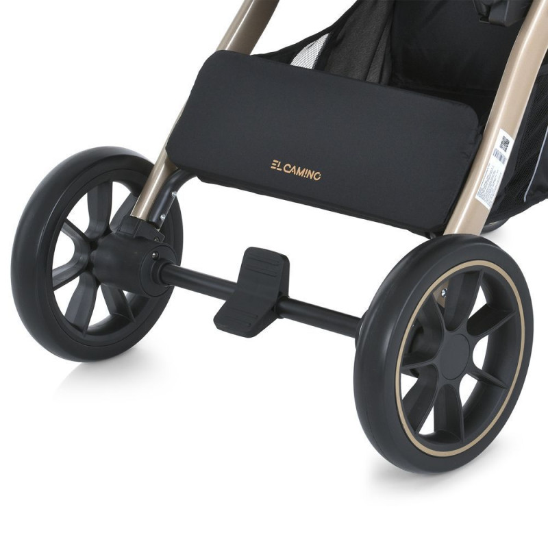 Коляска дитяча ElCamino ME 1053G-2 DYNAMIC PRO Special Black