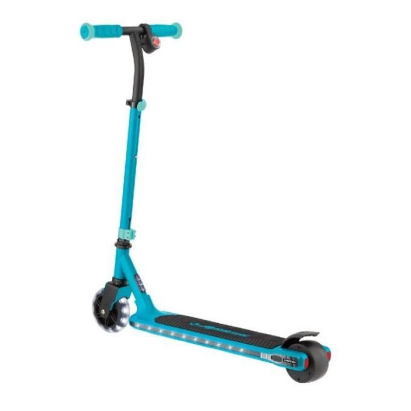 Електросамокат GLOBBER серії E-MOTION 6 зелений, з підсвіткою, 50кг, 6+, 2 колеса