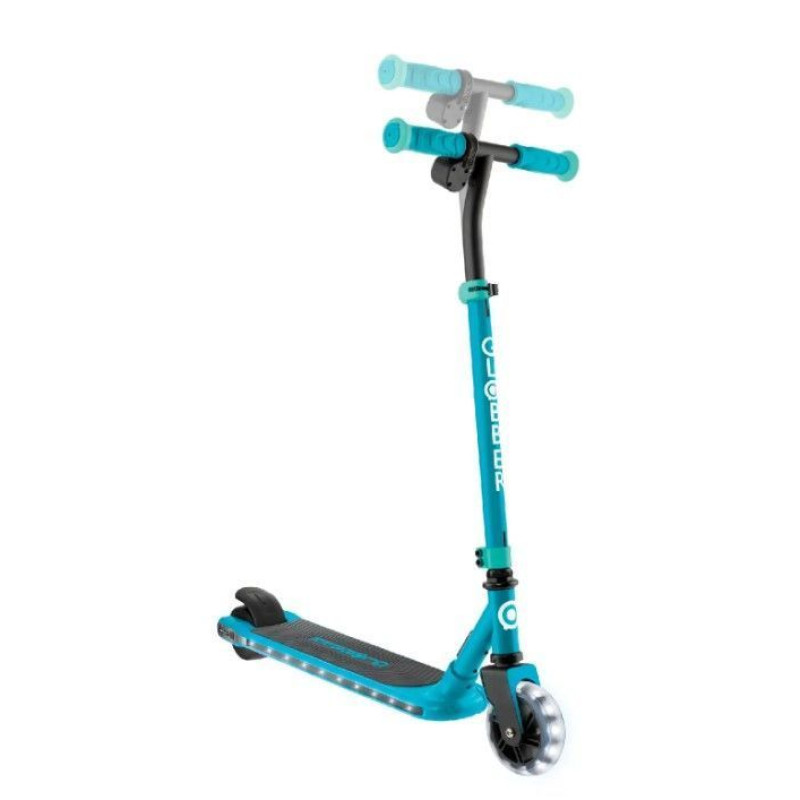 Електросамокат GLOBBER серії E-MOTION 6 зелений, з підсвіткою, 50кг, 6+, 2 колеса