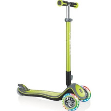 Самокат GLOBBER серії ELITE DELUXE зелений, колеса з підсвіткою, 50кг, 3+, 3 колеса