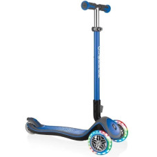 Самокат GLOBBER серії ELITE DELUXE синій, колеса з підсвіткою, 50кг, 3+, 3 колеса
