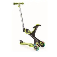 Самокат GLOBBER серії EVO COMFORT LIGHTS 5 в 1 зелений, колеса що світяться, до 20/50кг, 1+