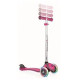 Самокат GLOBBER серії EVO COMFORT LIGHTS 5 в 1 рожевий, колеса що світяться, до 20/50кг, 1+