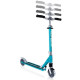 Самокат GLOBBER серії FLOW ELEMENT COMFORT LIGHTS, блакитний, колеса з підсвіткою 100кг 5+
