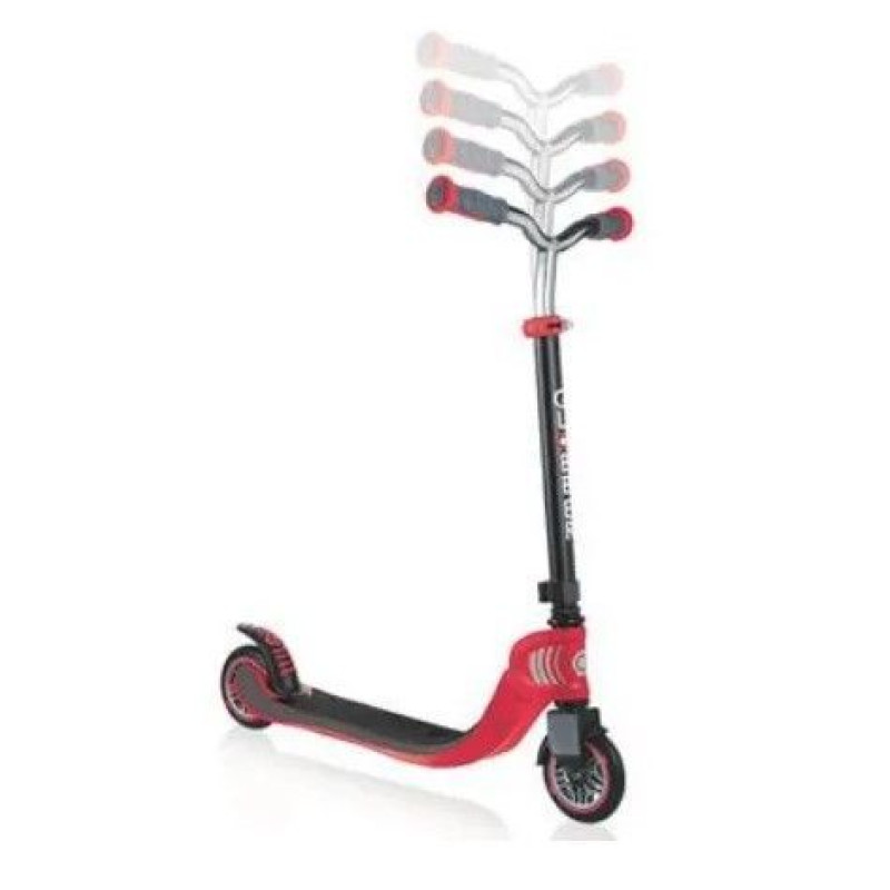Самокат GLOBBER серії FLOW FOLDABLE 125 чорно-червоний, 100кг, 6+