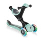 Самокат GLOBBER серії GO UP DELUXE LIGHTS 5в1 м'ятний, колеса світяться 20/50кг