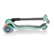 Самокат GLOBBER серії GO UP DELUXE LIGHTS 5в1 м'ятний, колеса світяться 20/50кг