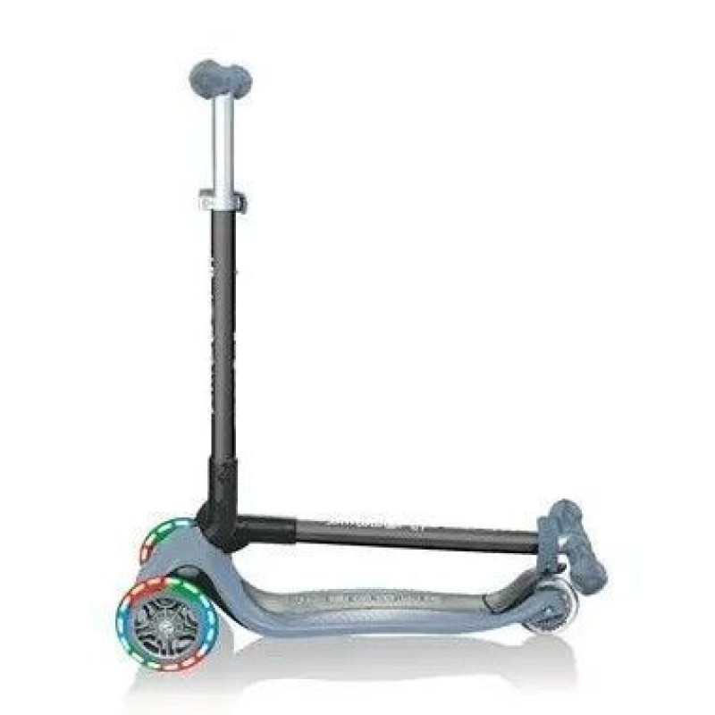 Самокат GLOBBER серії GO UP DELUXE LIGHTS 5в1 попелясто-блакитний, колеса світяться 20/50кг