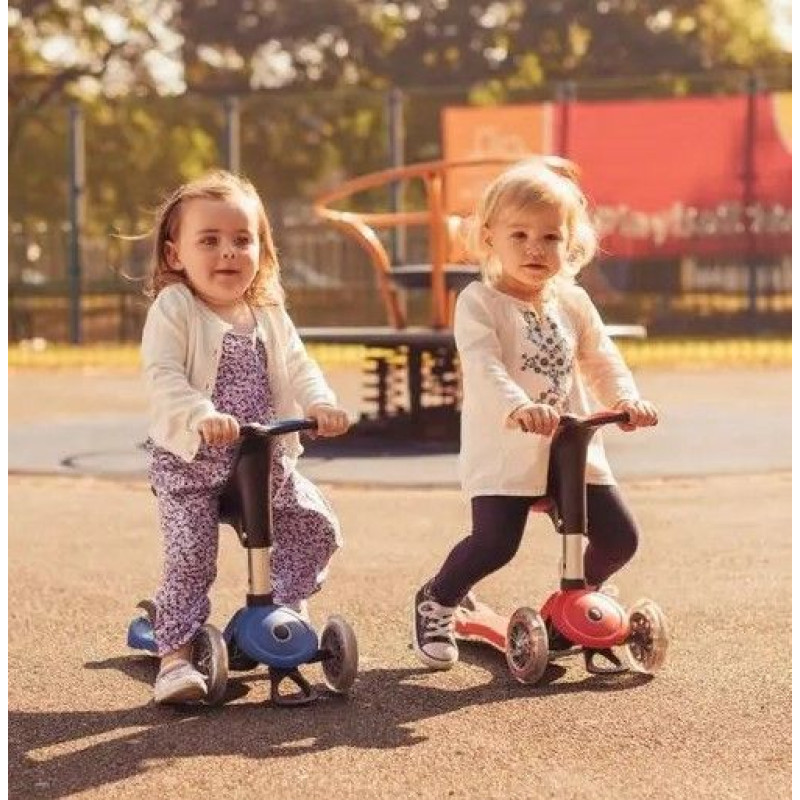 Самокат GLOBBER серії GO UP SPORTY пастельно-рожевий, до 20/50кг, 1+, колеса що світяться