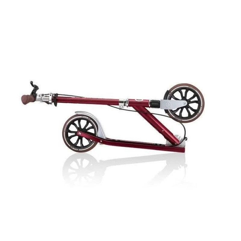 Самокат GLOBBER серії NL205 DELUXE, з ручним гальмом, червоний, 100кг, 8+