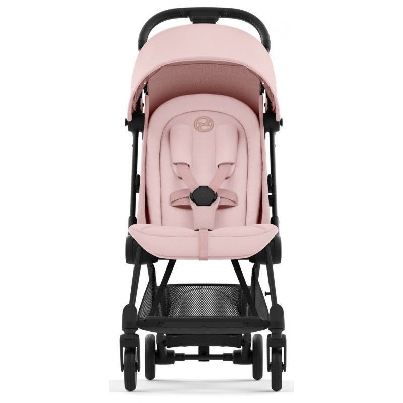 Коляска Cybex Coya Matt Black Peach Pink