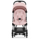 Коляска Cybex Coya Matt Black Peach Pink