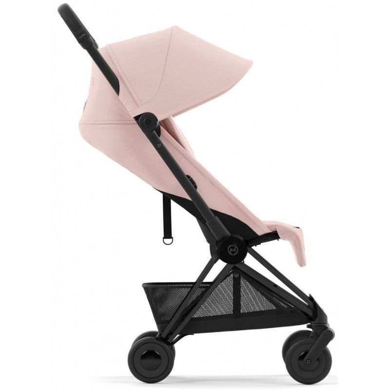 Коляска Cybex Coya Matt Black Peach Pink