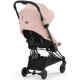 Коляска Cybex Coya Matt Black Peach Pink