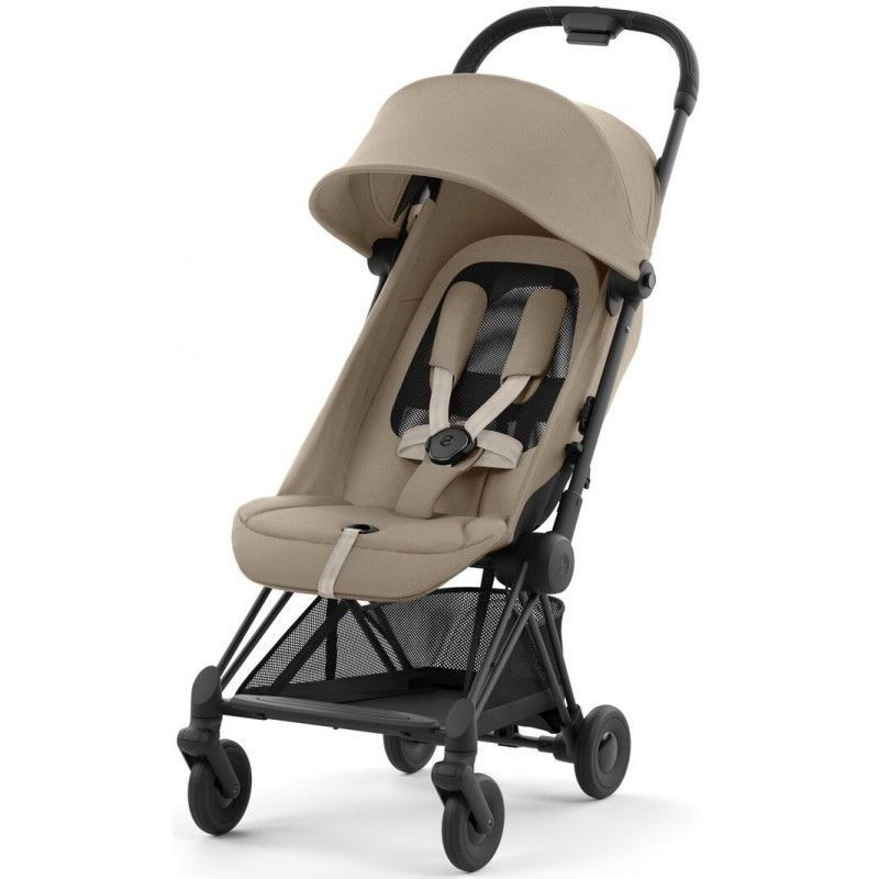 Коляска Cybex Coya Matt Black Cozy Beige