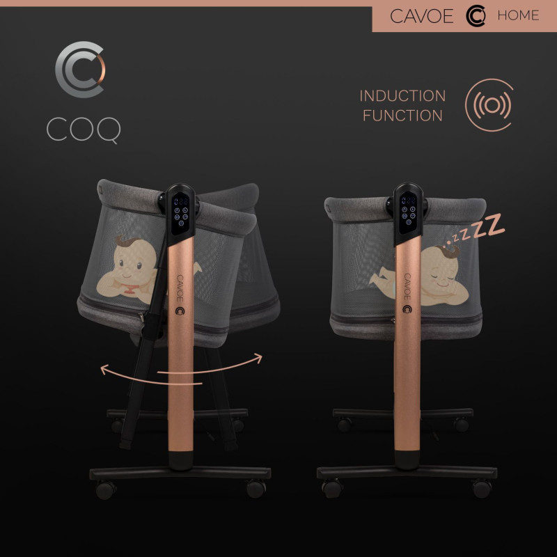 Електрична колиска Cavoe 4 в 1 COQ Meteorite