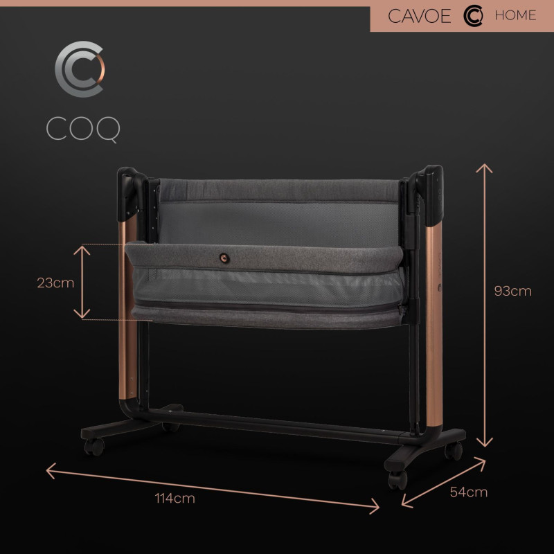 Електрична колиска Cavoe 4 в 1 COQ Meteorite