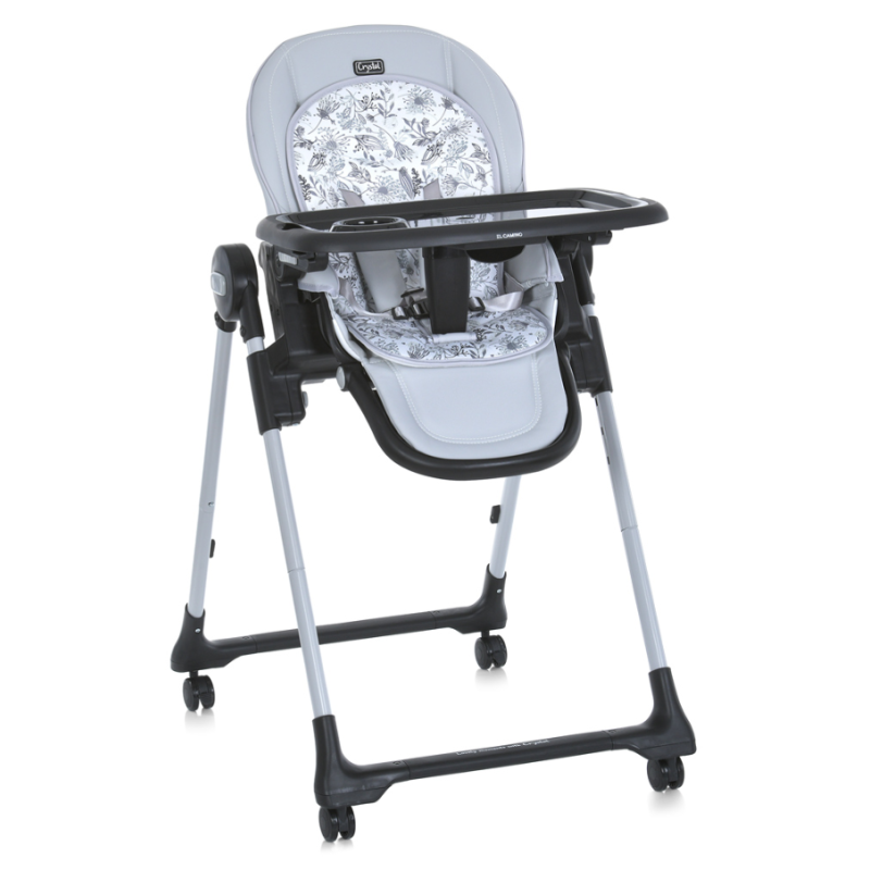 Стільчик ElCamino ME 1037-B CRYSTAL Gray