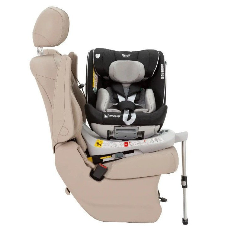 Автокрісло CARRELLO Revolt CRL-15805 Sky Grey i-Size 40-150см ISOFIX, поворот, опор.стійка /1/