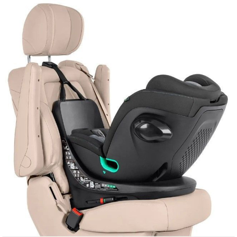Автокрісло CARRELLO Sirius CRL-8808 Absolute Black i-Size 40-150см ISOFIX, поворот /1/