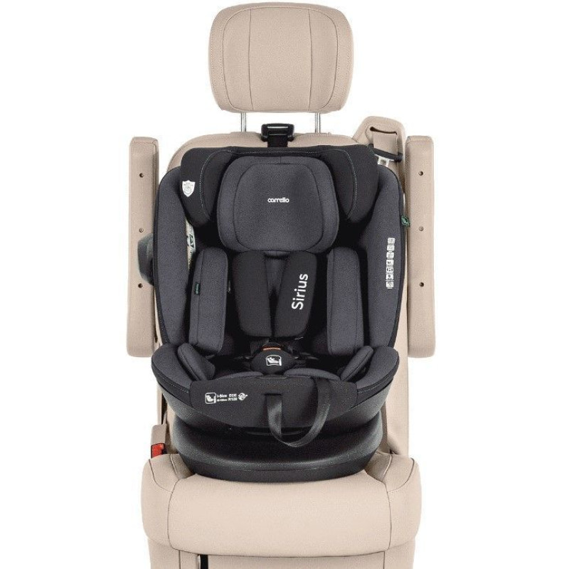 Автокрісло CARRELLO Sirius CRL-8808 Harbor Grey i-Size 40-150см ISOFIX, поворот /1/