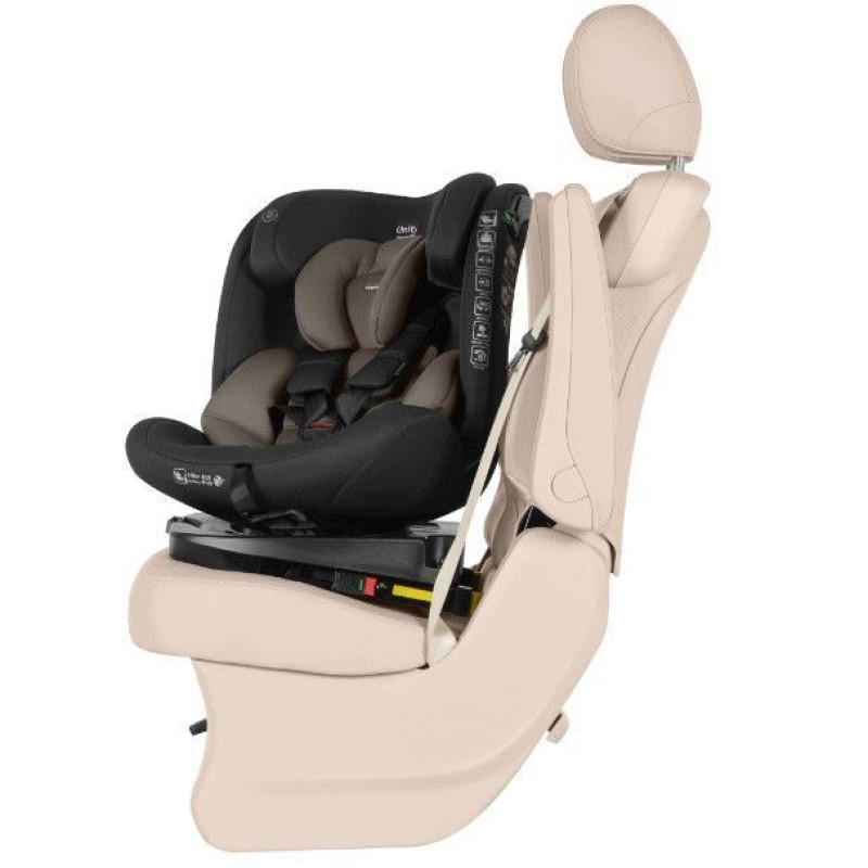 Автокрісло CARRELLO Unity CRL-17010 Totality Black i-Size 40-150см ISOFIX, поворот /1/